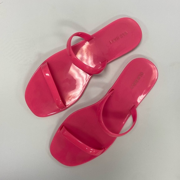Old Navy Shoes - hot pink sandals